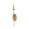 Maxim Lighting Eden 1-Light Sconce, Charcoal Gold Leaf 12741CHGL - alternate 1